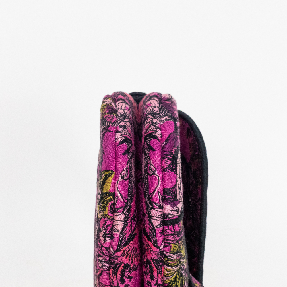 Christian Dior Embroidered Saddle Bag - Picture 8 of 10